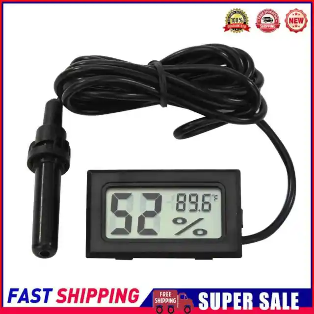 Mini Digital LCD Thermometer Hygrometer Measuring Temperature Tool with Pro