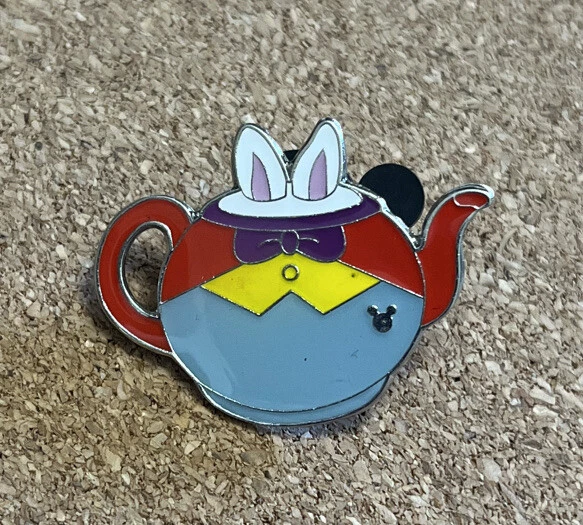 DISNEY TRADING PIN Alice in Wonderland Teapot white rabbit £6.86
