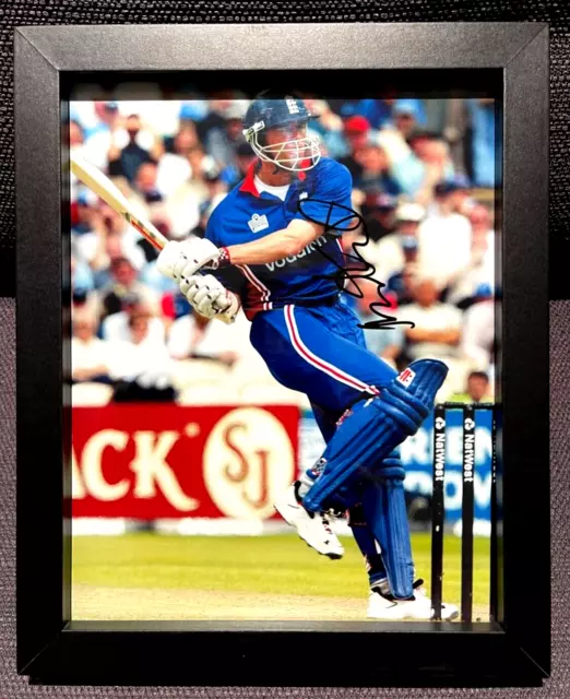 Nick Knight- England/Essex Cricketer 100% Hand Signed & Framed Photo with COA