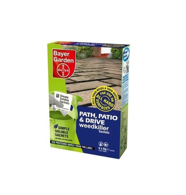 BAYER GARDEN PATH Patio and Drive Weedkiller Strong Weed Killer 136
