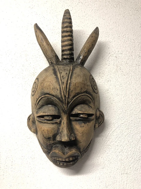Antica Maschera Di Legno
