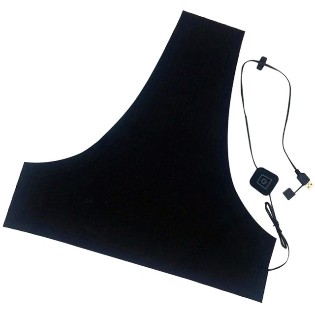 1 PC Cojín Calefactor Eléctrico 3 Niveles Temperatura USB - Ropa Cojín Calefactor