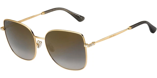 Lunettes De Soleil Papillon Femme Sans Monture Strass - Protection UV400, Verres Dégradés, Métal - 10