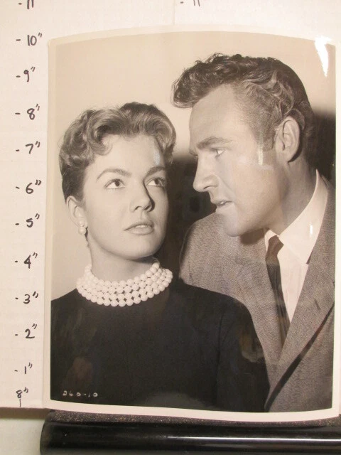 ABC TV show photo 1950s CONFLICT Joanna Barnes Rex Reason Velvet Cage