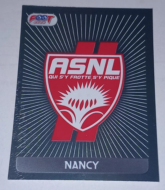 Sticker Cromos Panini Foot 2008 Ecusson Escudo As Nancy Lorraine #287