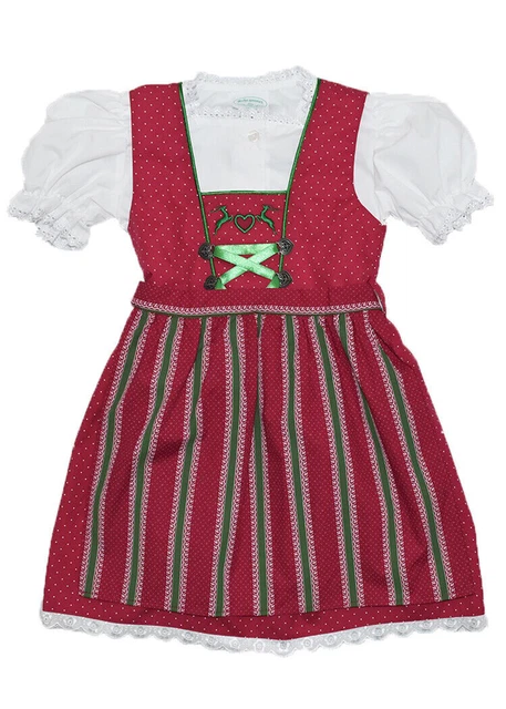 Dirndl per bambini Baby Dirndl per ragazze Rosa navy floreale