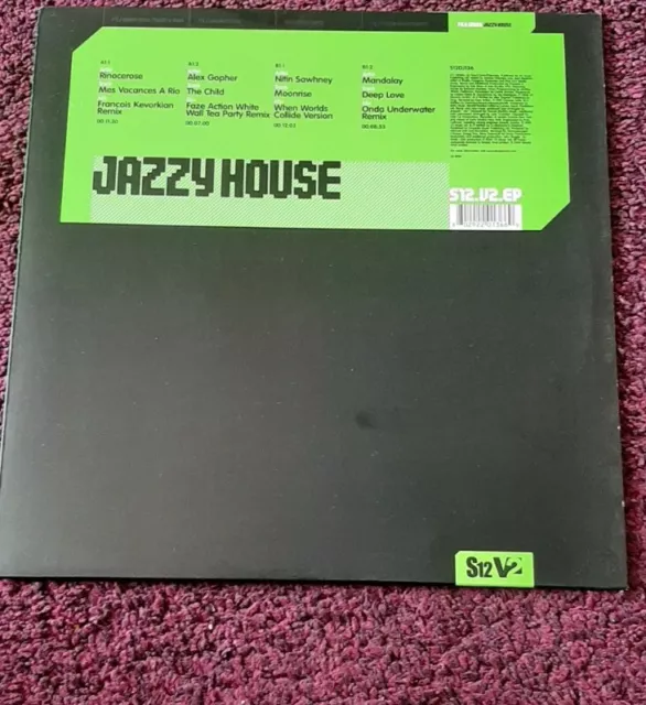 vinyl records 12 inch single. Jazzy House EP.