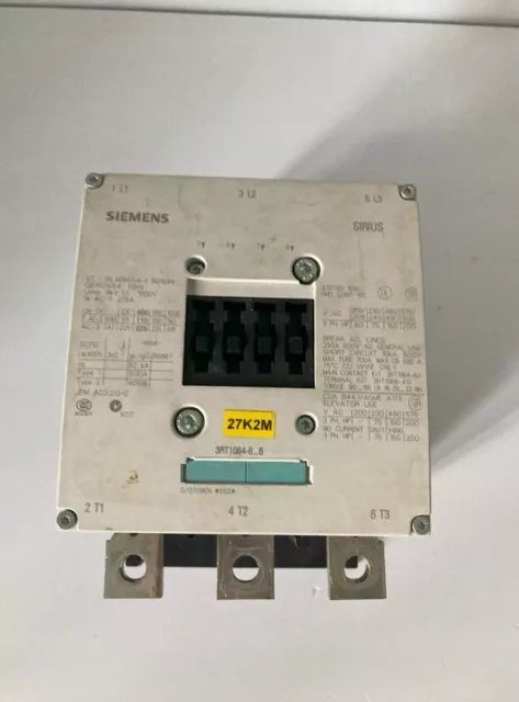 Siemens 3RT1064-6AP36 + 3RH1921-1DA11 /#X N0WY 3963