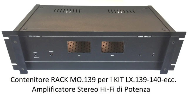 Contenitore MO.760 Nuova ELETTRONICA Per Amplificatore Compact - Foto 5