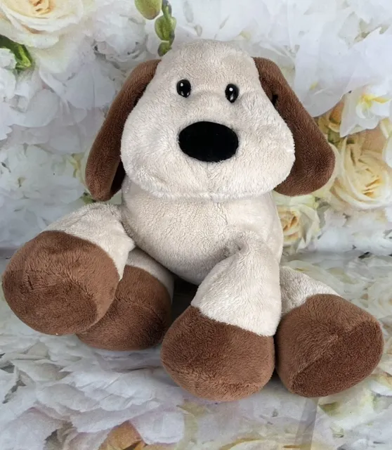 Dan Dee Collectors Choice Plush Floppy Dog Puppy 15” Cream Brown Stuffed Animal