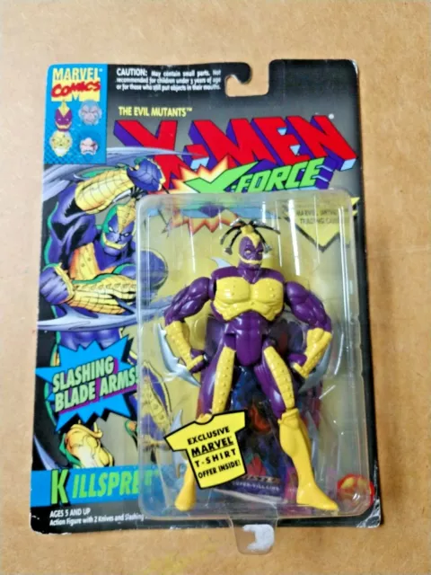Marvel Comics Evil Mutants X-Men X-Force Killspree Action Figure New Toybiz 1994