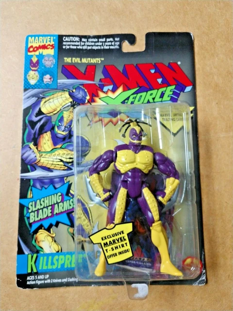 Marvel Comics Evil Mutants X-Men X-Force Killspree Action Figure New Toybiz 1994