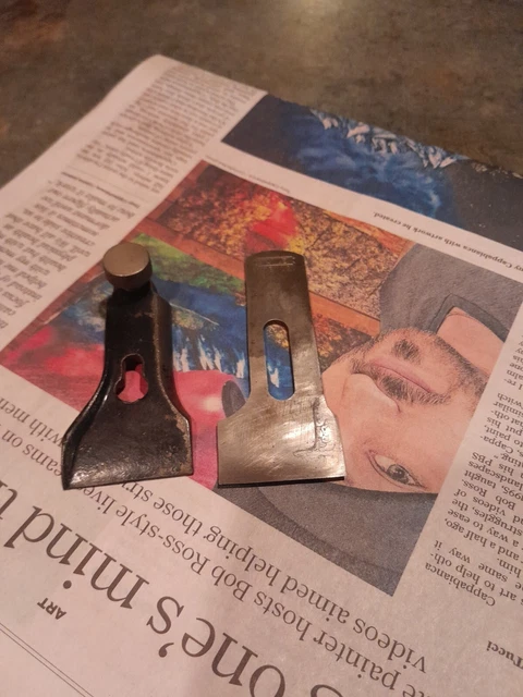 Vintage  Stanley No 78 Rabbet Plane Cover And Blade