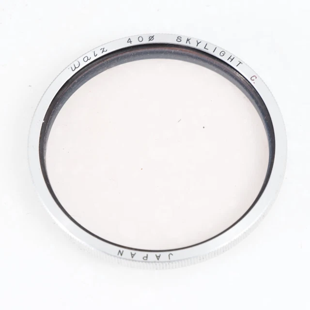 :Walz Japan 40 Bay III RIII Coated Skylight SL Filter for Rolleiflex 2.8F 2.8C :Walz Japan 40 Bay III RIII Coated Skylight SL Filter for Rolleiflex 2.8F 2.8C
