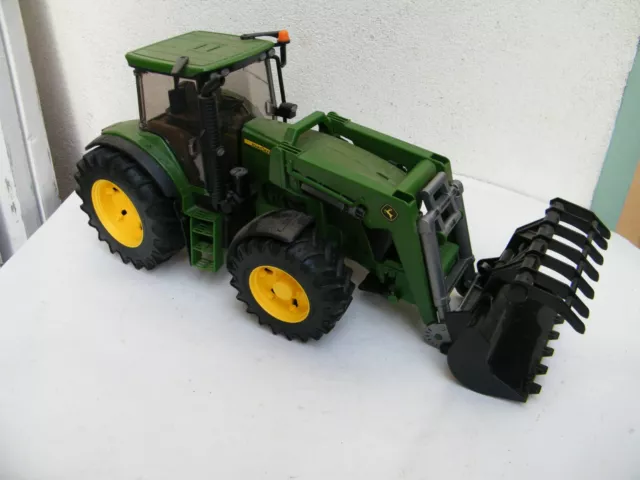 Jouet Tracteur Bruder John Deere 7R350 1:16