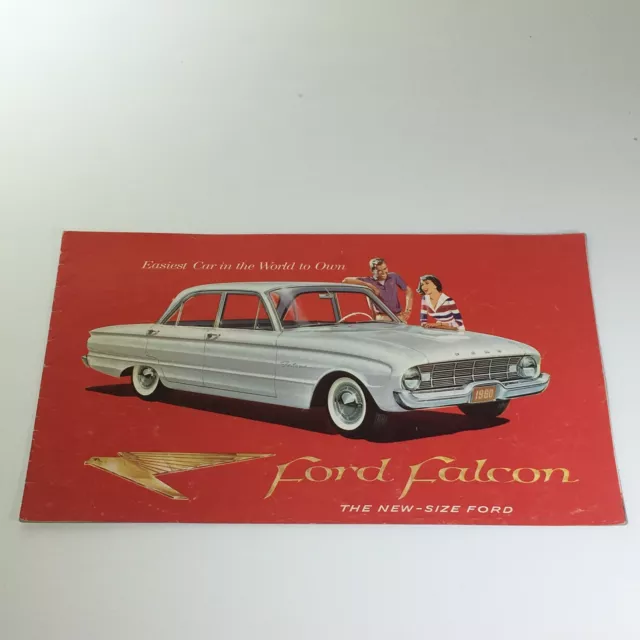 1960 Ford Falcon The New-Size 4-Door 90-HP 144CU Falcon Six Car Catalog Brochure
