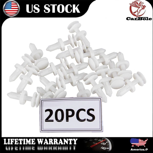 New 20Pcs Retainer Clip Door Trim Panel Push Type For GMC Truck Chevrolet Chevy