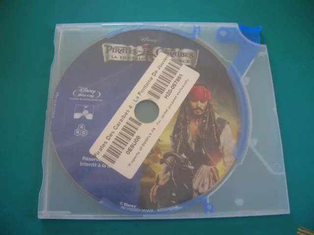 BLU-RAY boitier slim PIRATES DES CARAIBES 4 (b1)