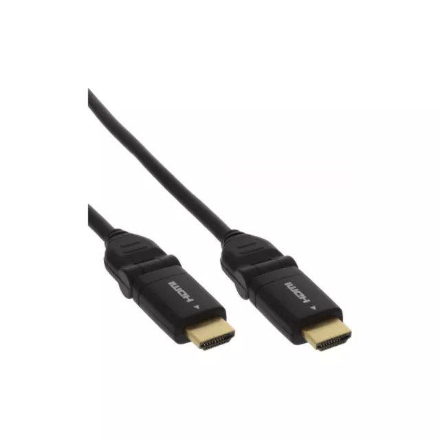 InLine Cavo HDMI High Speed with Ethernet, FullHD 1080p., UHD 2.160p, Type-A mas