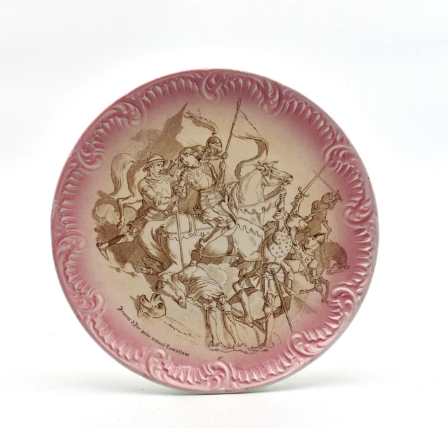 20 Perle In Ceramica/porcellana – Piatte Tonde Con Motivo Fiore – 8,5x5,5 Mm – Foro 2,5 Mm - Foto 2