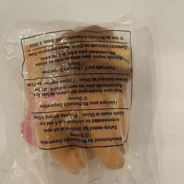 McDonald's Happy Meal Toy Simba's Pride #8 Plush Disney Lion King II 1998 New