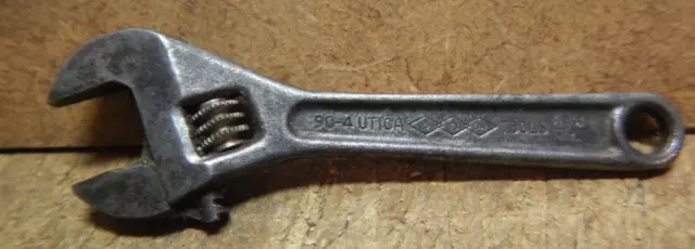 Vintage Utica 4" Adjustable Wrench