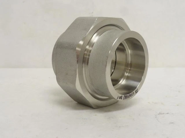 185574 New-No Box; Industry-Std 1LUW9 Pipe Union; SS-316; 2" FSW; Class: 3000