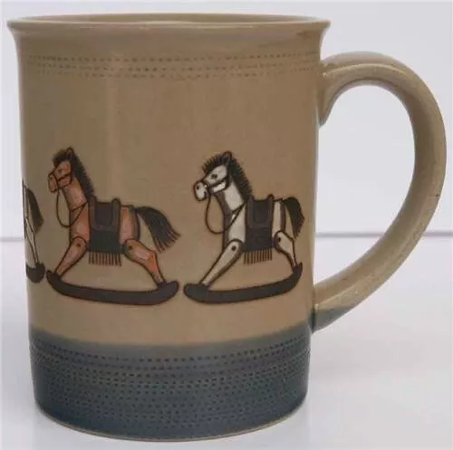 Rocking Horse Riding English Western Pony Cup Mug #2 Equine Equestrian Hunt Jump