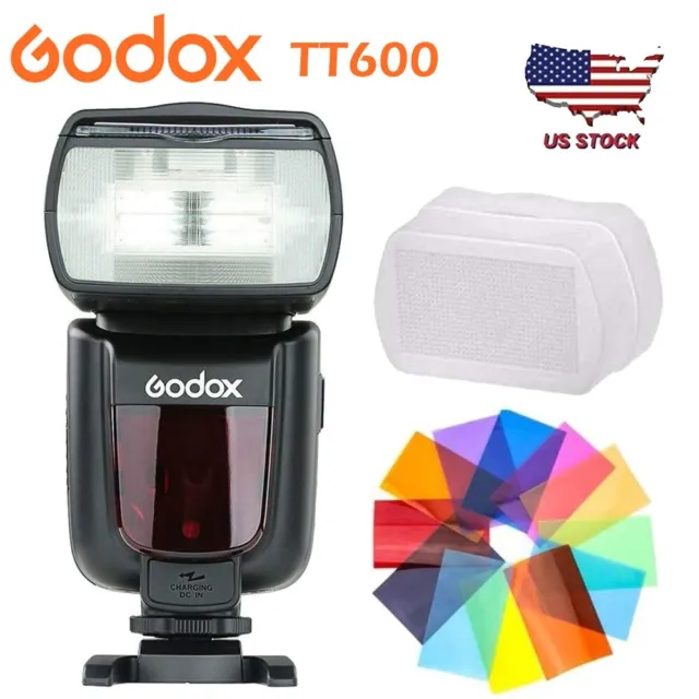 US Godox TT600 2.4G Camera Flash Speedlite for Canon Nikon Pentax Olympus Fuji