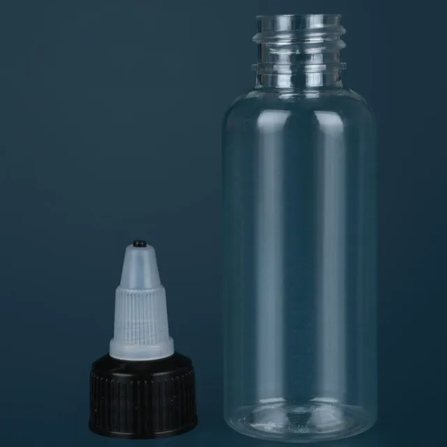 Container 2 oz Discharge Bottle Laboratory Wash Bottle Squeeze Dropper Bottles 3