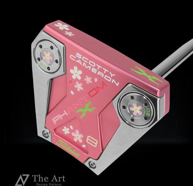 Scottie Cameron Custom Putter Phantom X8 Pink Cherry Blossoms