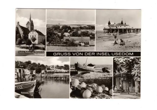 AK Ansichtskarte Gruß von der Insel Usedom