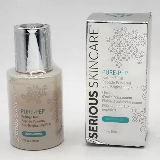 Serious Skincare Pure-Pep Peptide Powered 2 Oz - New Sealed