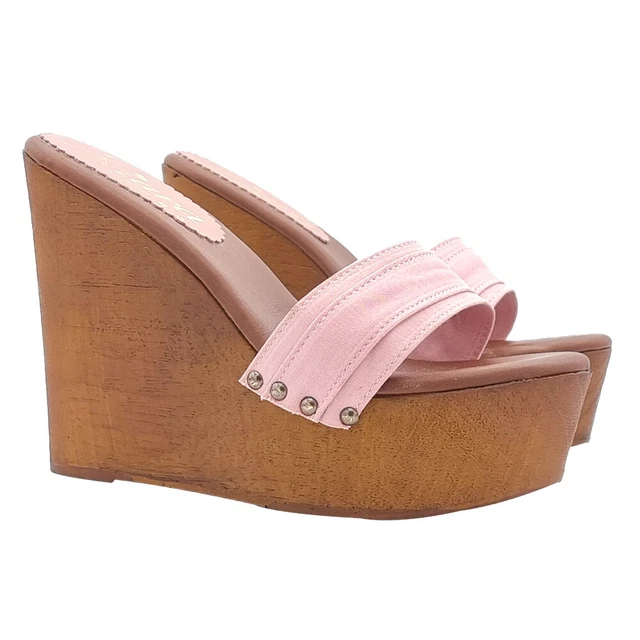 Sandales Curve Made In Italy à Plateau Et Talon - Neuf Avec Boîte D'origine