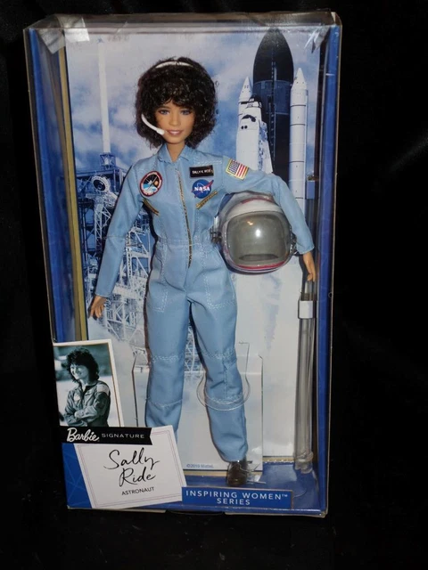 SALLY RIDE ASTRONAUT  Barbie Doll Inspiring Women Series NRFB FJH62