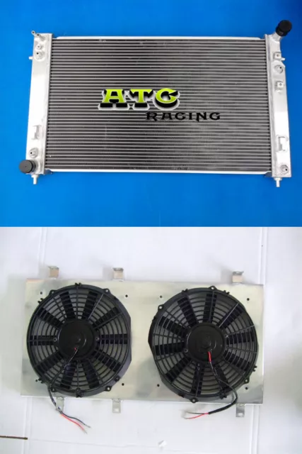 Aluminum radiator + shroud + fan for Holden VT VX HSV Commodore V8 GEN3 LS1 5.7L