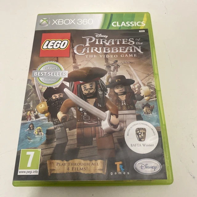 Xbox 360 Game Disney Lego Pirates Of The Caribbean Video Game Classics