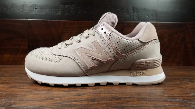NEW BALANCE FEMME (WL574NBM) (Rose/Champagne Au Lait Rose) Nubuck Wmns  6,5-10 EUR 115,87 - PicClick FR