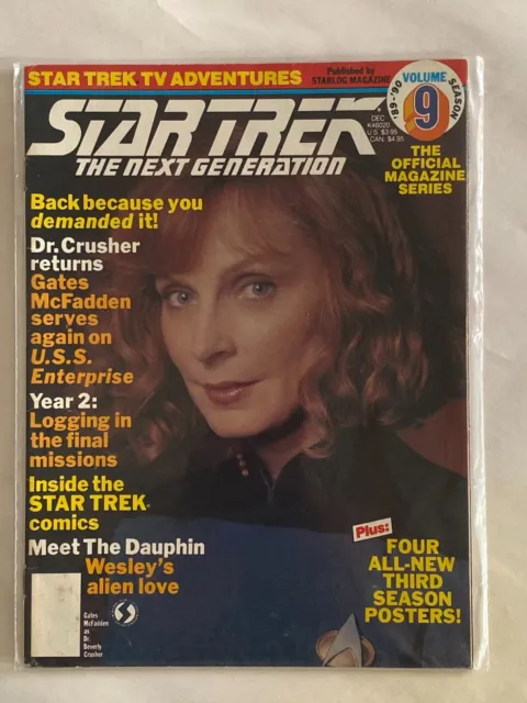 Star Trek Next Generation - Official Magazine #9 (December 1989)