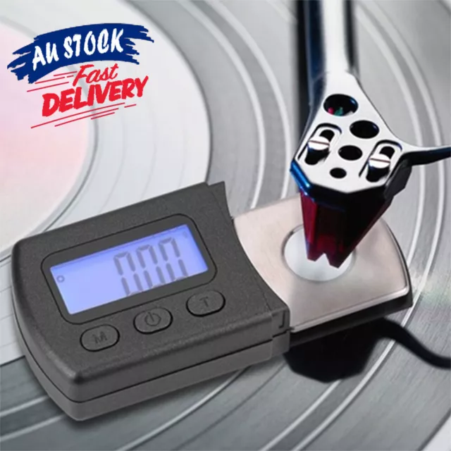 Stylus Force Scale Gauge Portable Digital LCD Pressure Turntable Professional