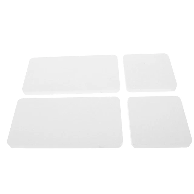 Lot De 4 Plateaux Absorbants En Terre De Diatomée Pour évier - 16x8 Cm - Pierre Absorbante Pour Savon, Brosses à Dents, Cosmétiques