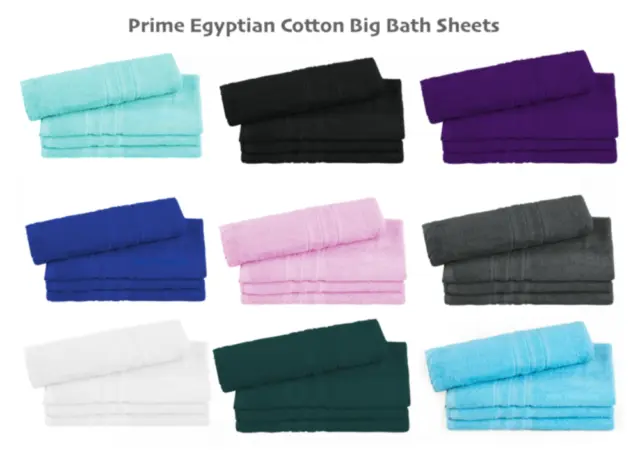 Extra große Jumbo Badblätter 100 % ägyptische Baumwolle XL große Handtücher Qualität 600GSM