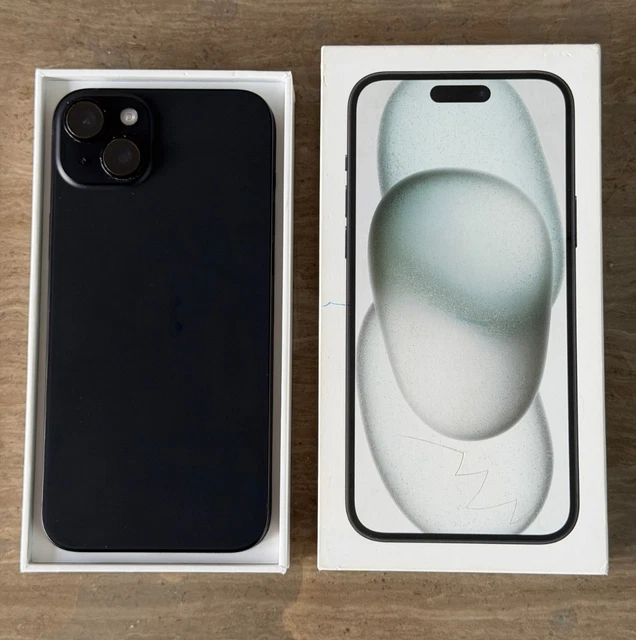 Apple iPhone15 Plus 128GB Black A3093 3M457J/A バッテリ100% □SIM