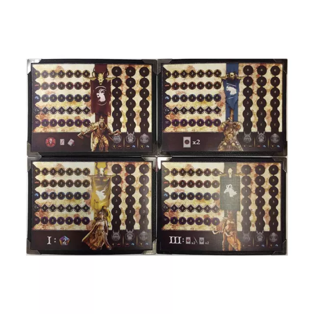 Tabula Gam Board Game  Eco Leather Finish Player Boards (Kickstarter Exc Bag NM