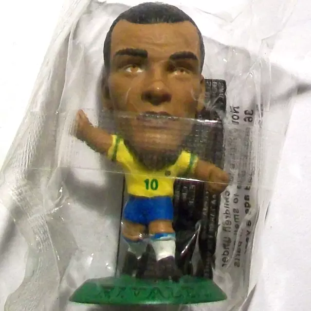 Corinthian Microstars BRAZIL Home RIVALDO MC467 GREEN BASE - UK Series 4