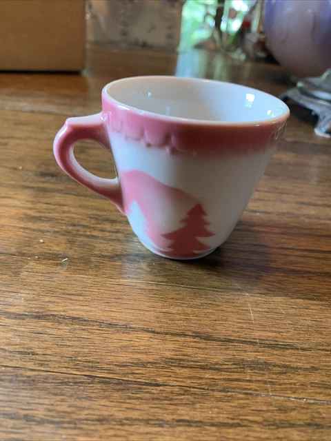 Milwaukee Road Railroad China Demi Cup The Traveler Pattern Syracuse