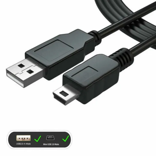 USB PC Computer Data Cable Cord Lead for Garmin Dakota 10 20 Edge 500 605 705