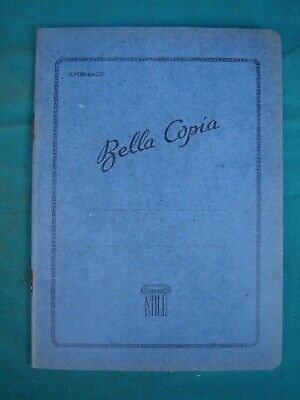 QUADERNO SUPERBIANCO STILE CISA D'EPOCA VINTAGE ANNI 50 