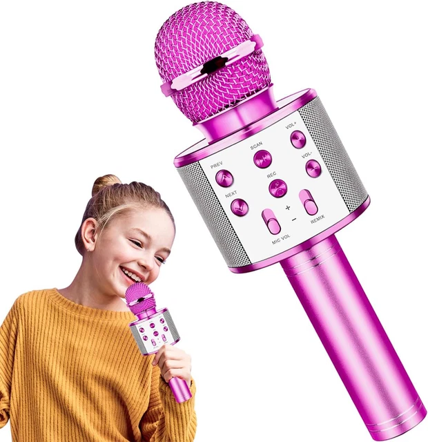 KIDS MICROPHONE, GIRLS Toys Age 4-12 Year Old Girls Gifts for 5-10 Year ...