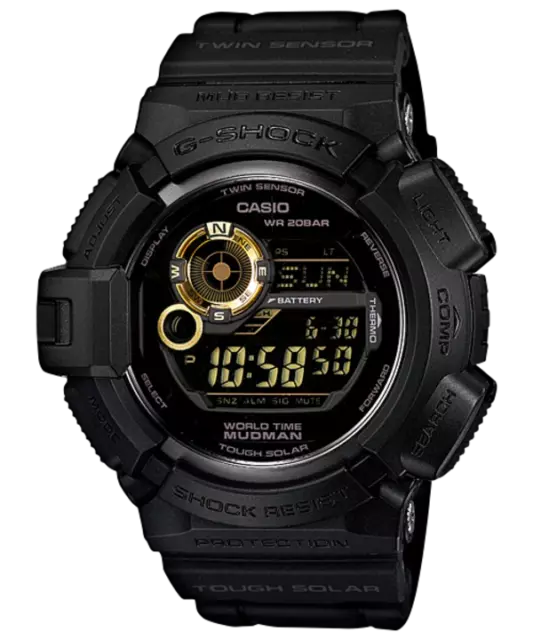 G-Shock Digital Watch Master of G Mudman Series G9300GB-1 / G-9300GB-1